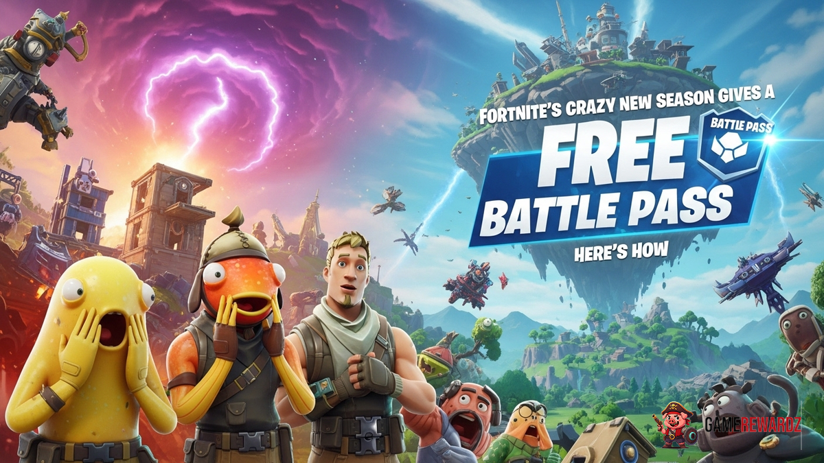 Fortnite’s CRAZY New Season Gives a FREE Battle Pass! Here's How.